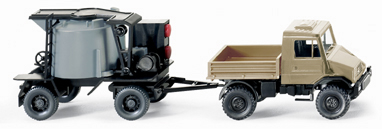 405 03 26 Gussasphaltkocher mit Unimog U 140